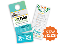 Full Color Door Hangers - New Sizes!