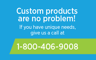 Custom Epoly products are no problem. Call us for your unique polyweave print needs at: 1-800-406-9008