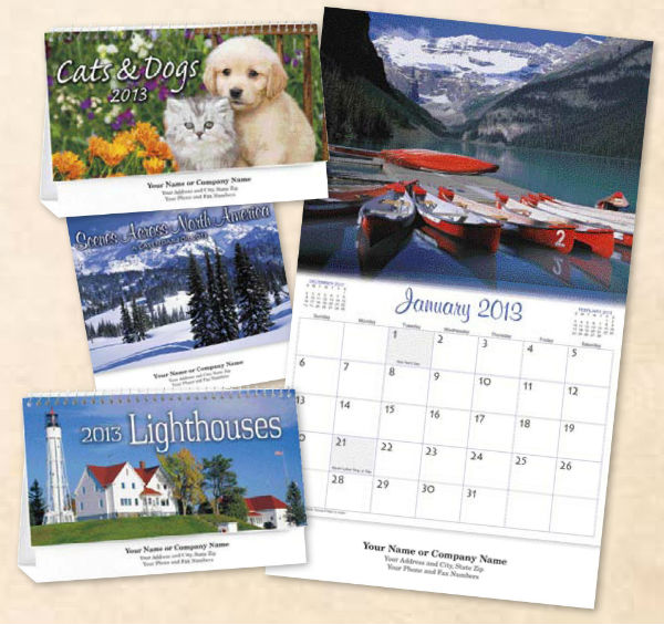 Personalized Promotional Calendars