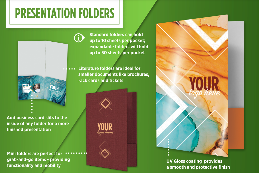 Custom Presentation Folders Flyer